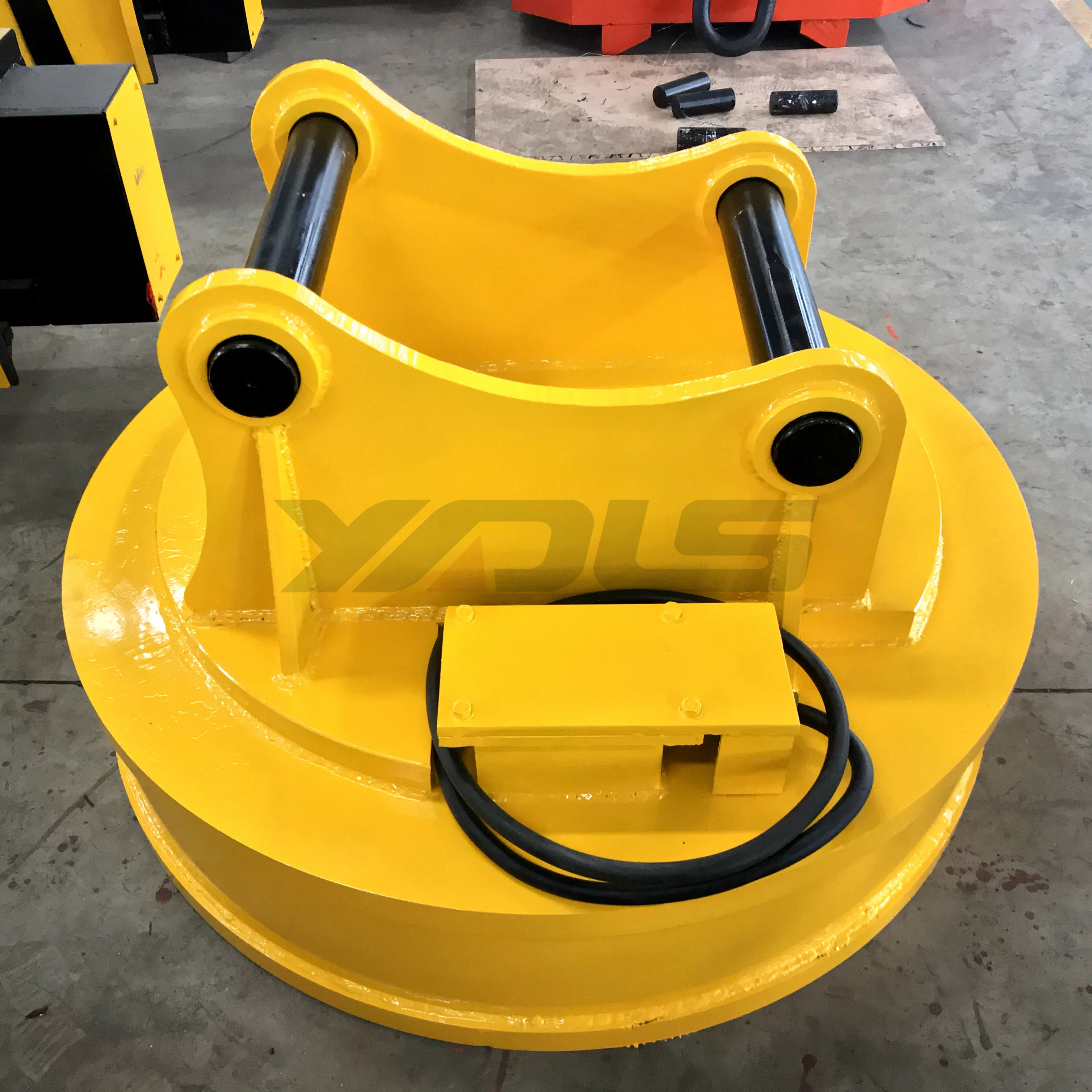 Excavator Magnet for Lifting Steel Metal Scrap