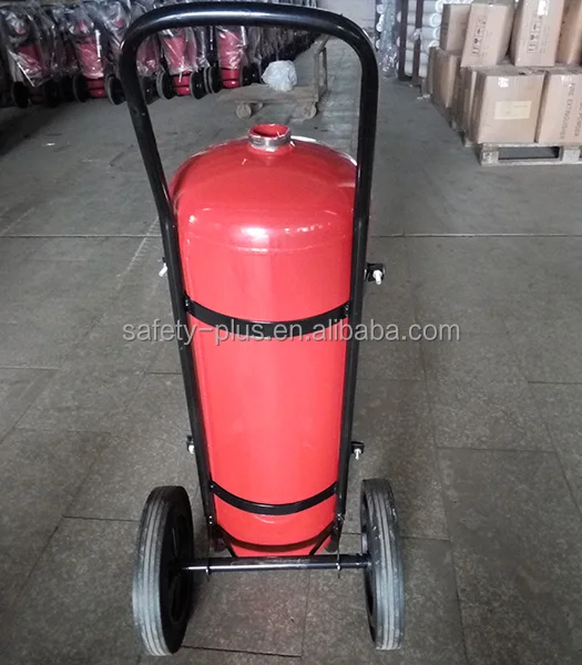 Wheeled 25KG Dry Powder Fire Extinguisher Trolley Extintores