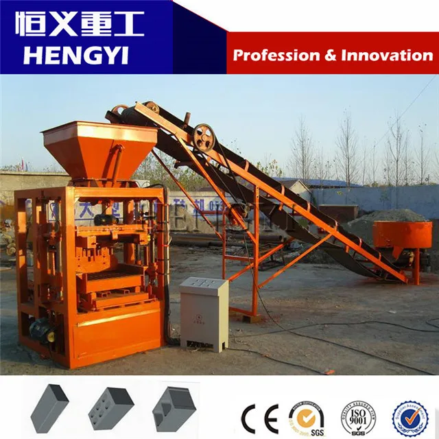 2015 new Qt4-35 mini brick factory