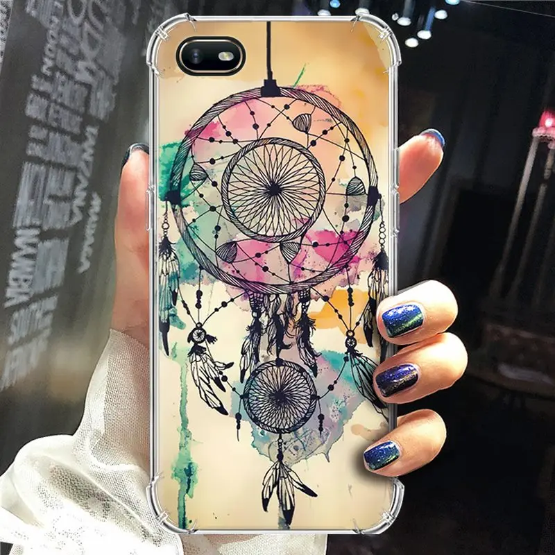 Painted Different Designs Soft Transparent Tpu Case For Oppo A1k Back Cover