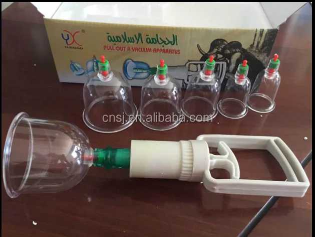 
2018 Hot sale chinese 6 vaccum 6 cupping sets 