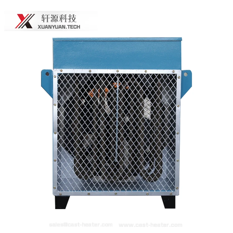 industrial electric gas hot air duct heater