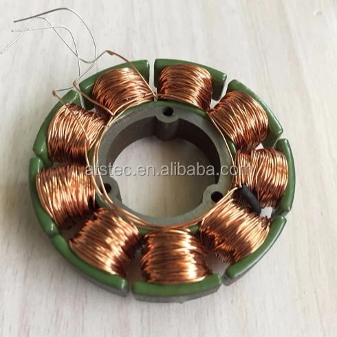 Brushless direct drive stator winding