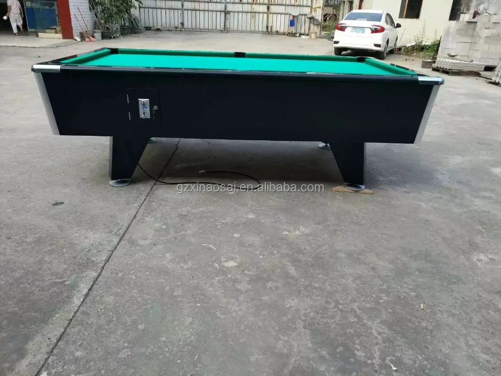 Hot Sale cheap 25mm Slate K55 Rubber Coin Operated Pool Billiard Table For Sale