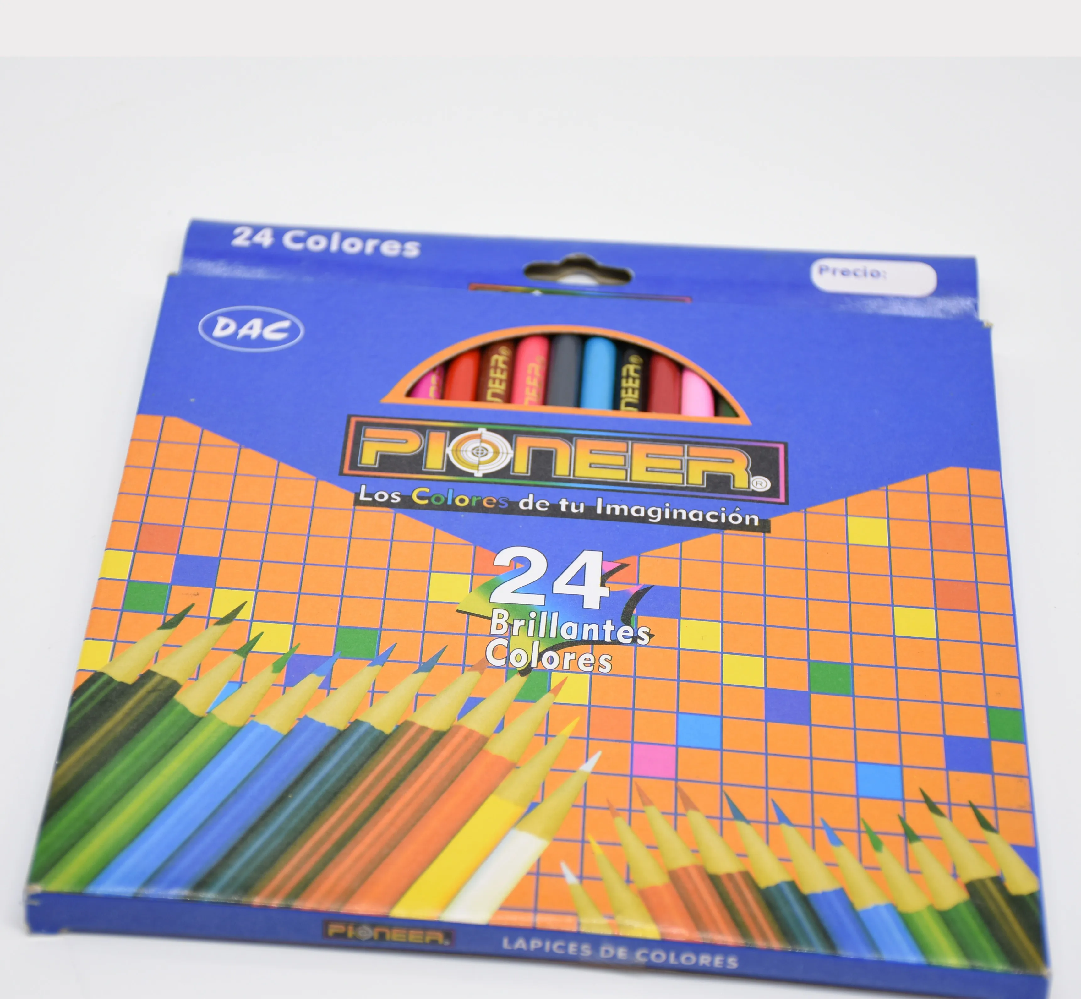 Art cheap box-packed color wooden pencil for kids adult