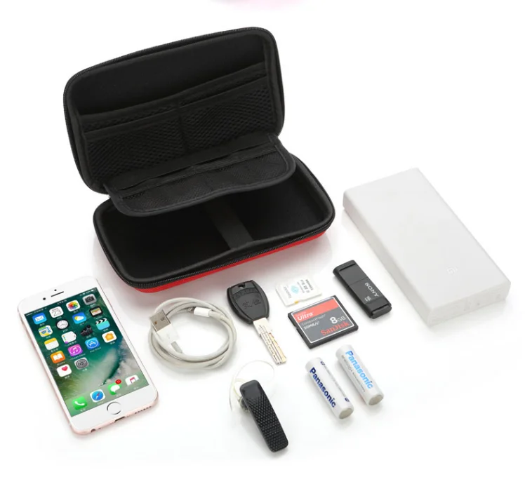 Модный дизайн, лидер продаж, Заводское производство, индивидуальная упаковка, кейс для инструментов Eva, Жесткий Чехол для внешнего аккумулятора