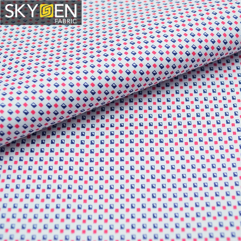 Skygen 100% cotton printed dubai shirt fabric, wholesale international fabric