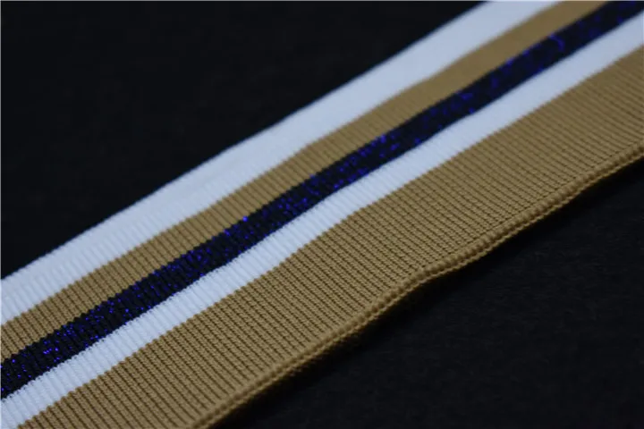 Polyester 1*1  5cm Knitting rib boat