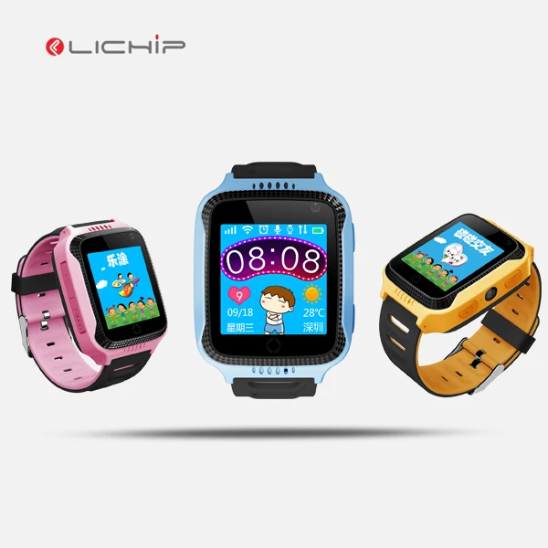 LICIHP L326 Kids gps smart wrist watch tracker Q529 q528 q50 q90 q60 smartwatch children baby phone for kid with light lamp came