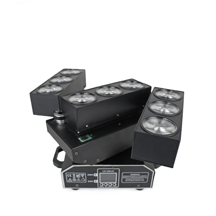 
2019 New 9*10W RGBW 4in1 LED Deformable DJ Lighting Moving Head 