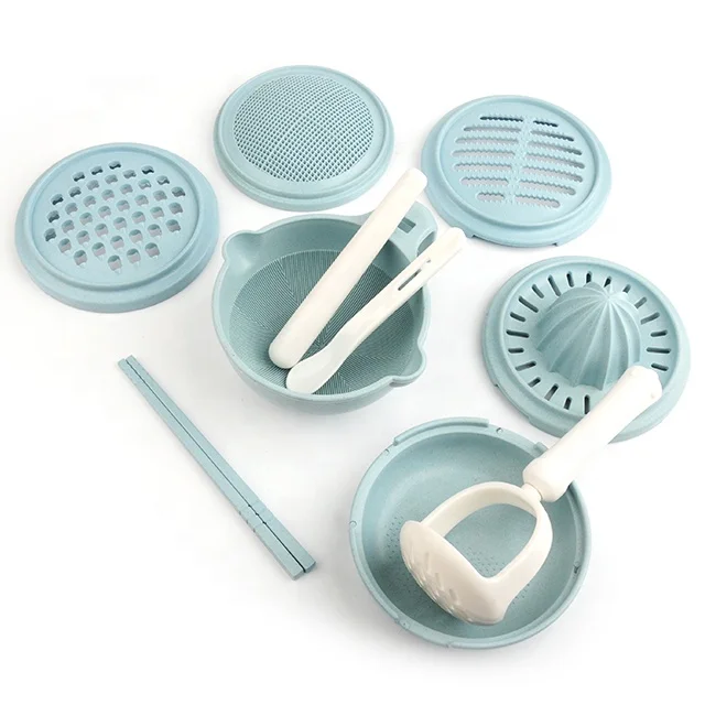 Environmental material baby grinding plastic bowl