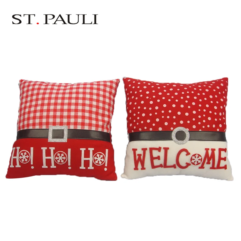 Время праздника дома декоративные Новинка бархат Рождество подушки для лучшие продажи
