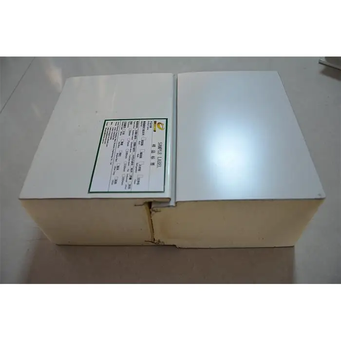 Sandwich panel price cheap exterior wall price / factory prefabricated steel plant