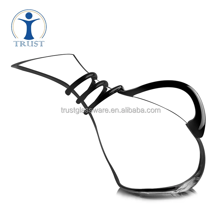 Wholesale Elegant Handmade Fancy Clear Single Bulk Cheap Glass Decanter