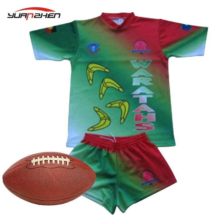 Cheap price manufacture comfortable rugby jersey sublimation custom rugby uniform