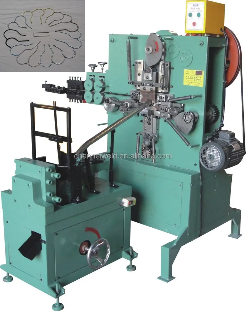  Автоматическая машина для изготовления крючков и вешалки