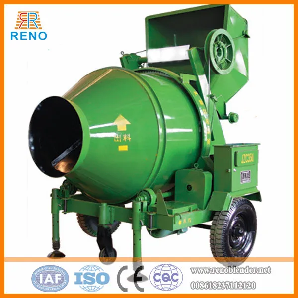 Construction machine ofJZC350 free falling electric beton concrete mixer with pump