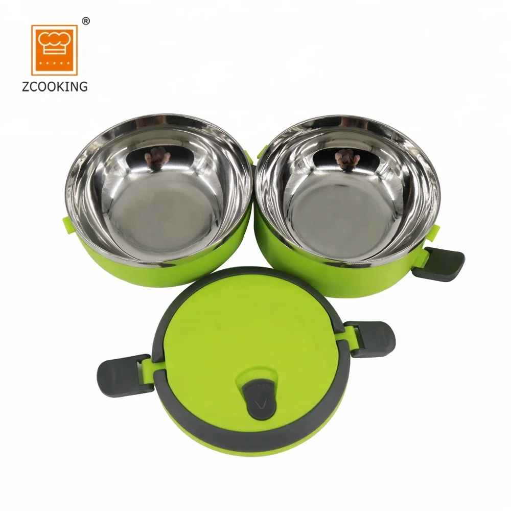 Promotional 2 Layers Stainless Steel Food Container Bento Box Lunch