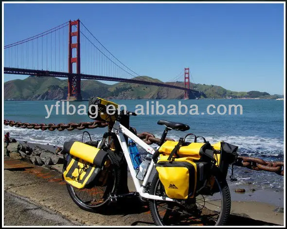 
hot sale waterproof bike bicycle bag set for leisure 