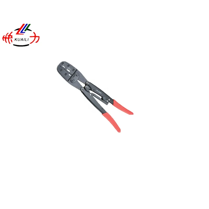KUAILI Crimping Tool Crimping Pliers HS-50WF Piler 10,16,25,35,50mm2 8-1AWG Ratchet Terminal Crimping Tools (Japanese Style)