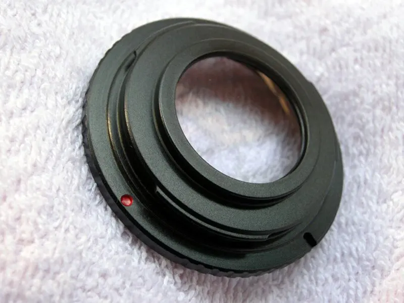 Lens adapter ring M42 Screw to Niko DSLR Mount camera with glass focus infinity