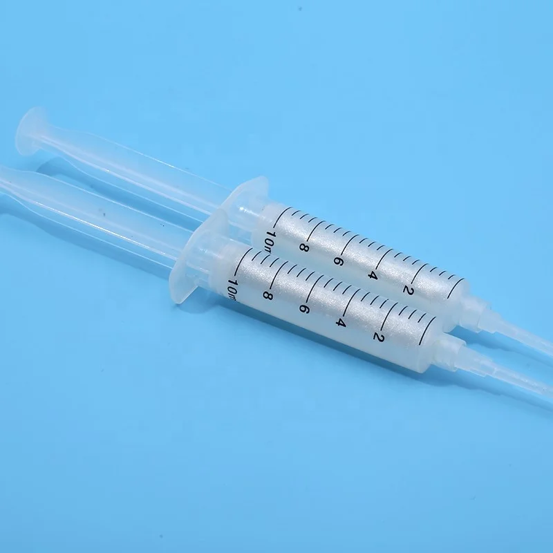 4.5ml sodium perborate teeth whitening gel syringe, non peroxide teeth whitening gel