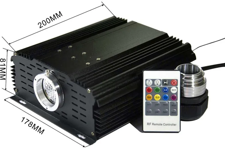 30mm port 45W music induce synchronous color changing led fiber optic light illuminator
