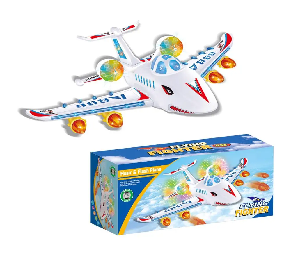  Детский игрушечный самолет летающая модель самолета игрушки для детей с музыкой и