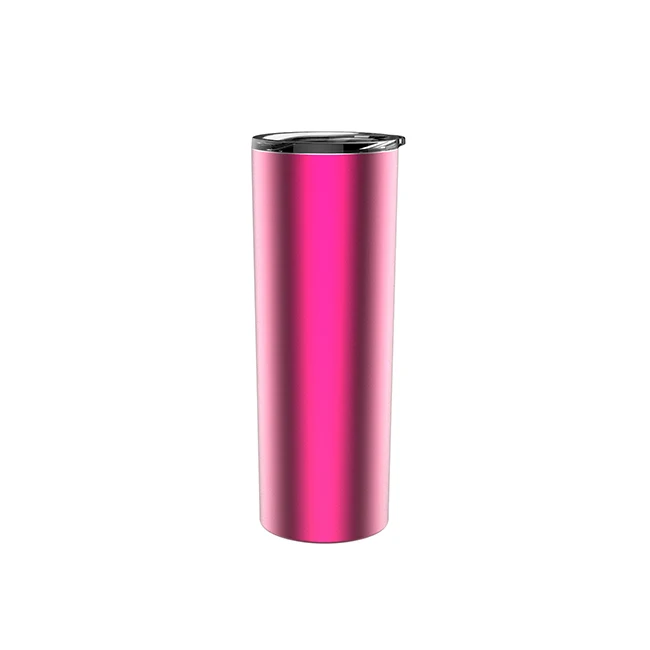 
Customized logo drinking cups stainless steel cup metal skinny tumbler with low price 