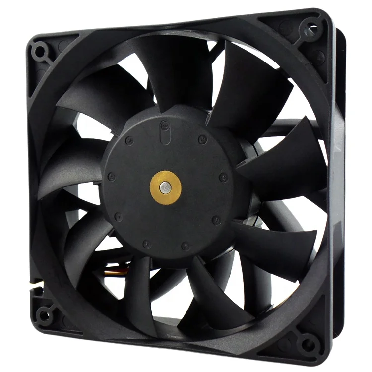 High performance PWM FG 4pin 12v 24v 48v 5inch 12038 120mm 4wires waterproof fan