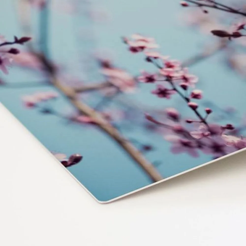 
1.0mm gloss white coated aluminum sublimation sheets metal photo panels 