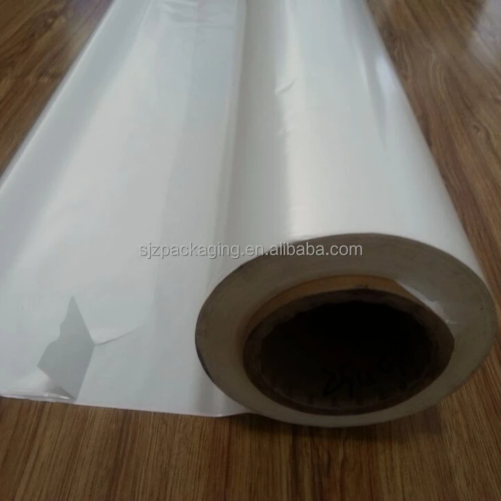 38 Micron White Pearlized Bopp Plastic Label Film For Water Bottle