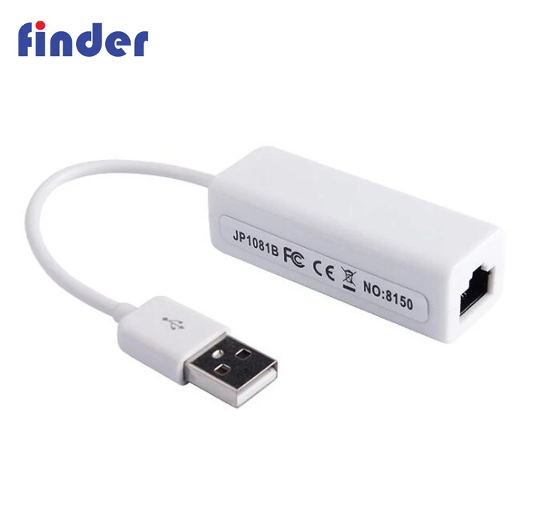 USB 2.0 to RJ45 Ethernet 100Mbps Network Adapter for Desktop and Laptop and Notebook