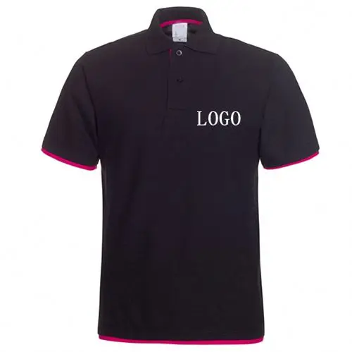 Supplier Collarless O-Neck 3D Embroidery 180Gsm Polo T- Shirt