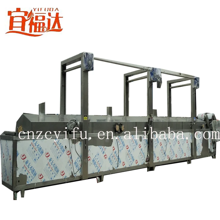 
Automatic bean curd Fried assembly line Tofu high speed fried production line 