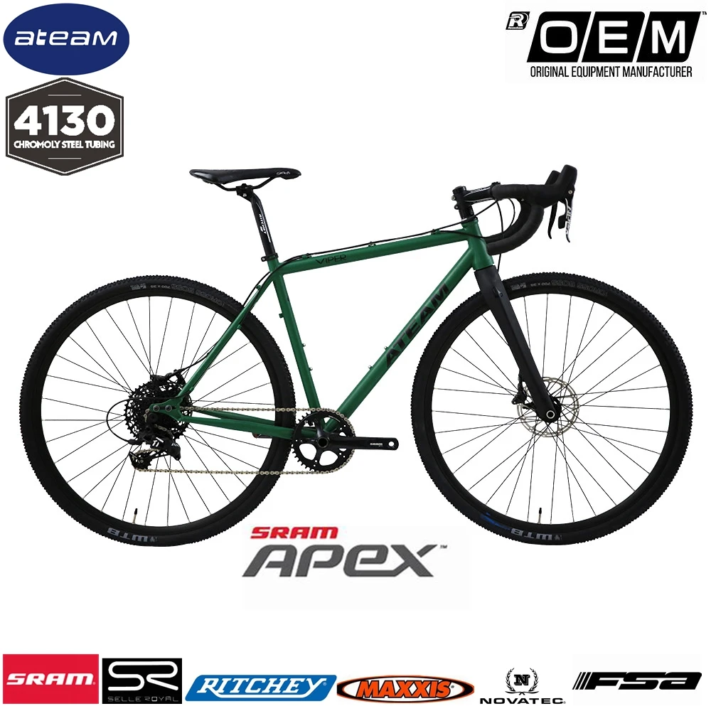 Cyclocross Bike 8 /bici Ciclocross SSCX VIPER-700C Road Bike Men OEM Aluminum Alloy Chromoly Carbon Fibre 11 Speed 700C 14