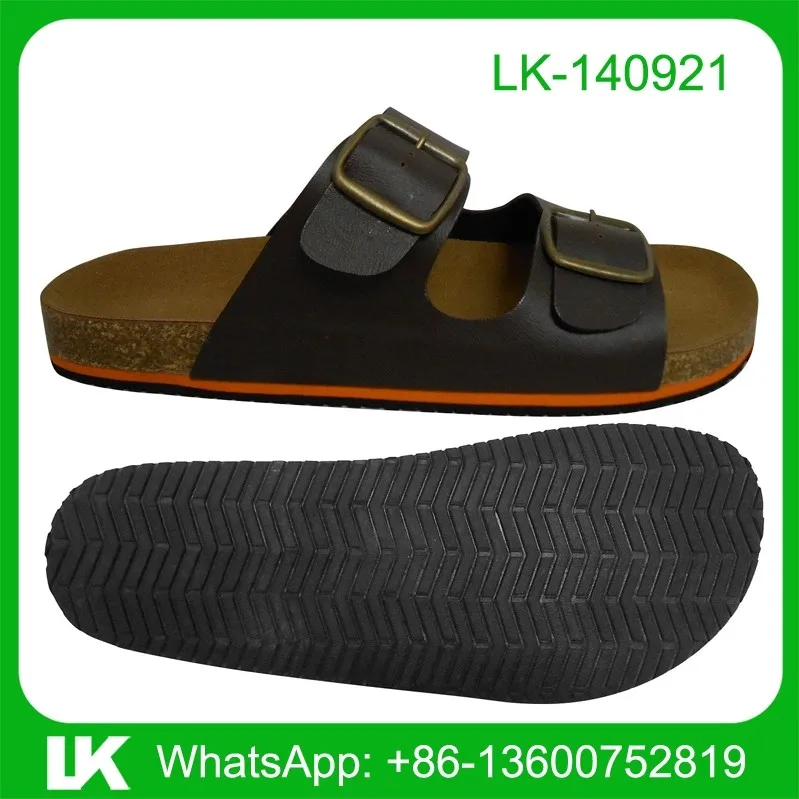 High quality Suede Molded insole rubber sole man spanish slippers