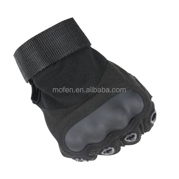 2021 Black Tan Olive Green Half Finger Tactical Gloves