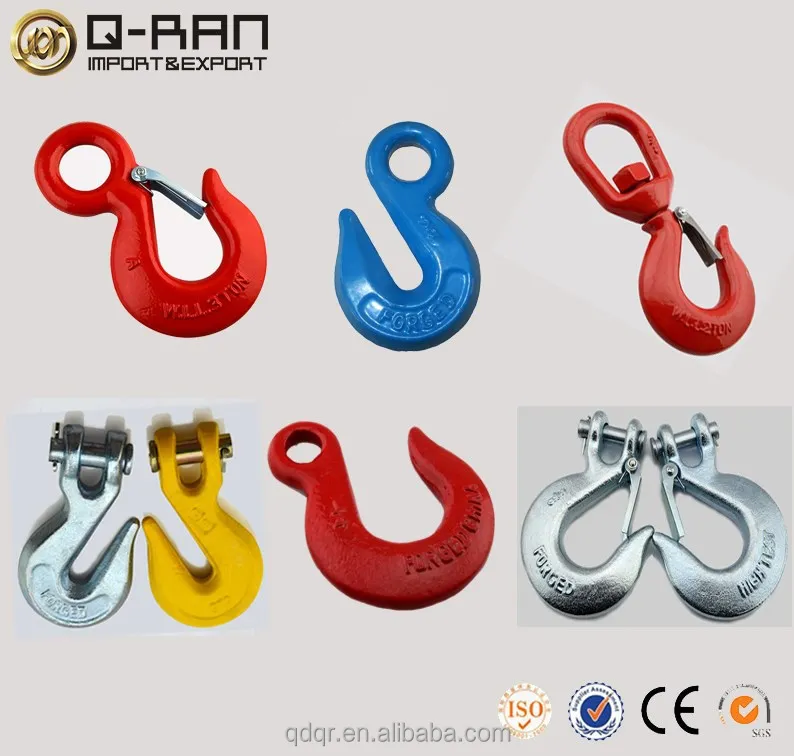 
Crane lifting 320 Carbon Steel Forged Eye Hook With Latch 