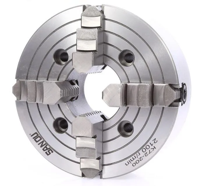 Патрон токарный 320 мм SANOU 4 кулачка независимый патрон универсальный металлический с закаленной сталью
