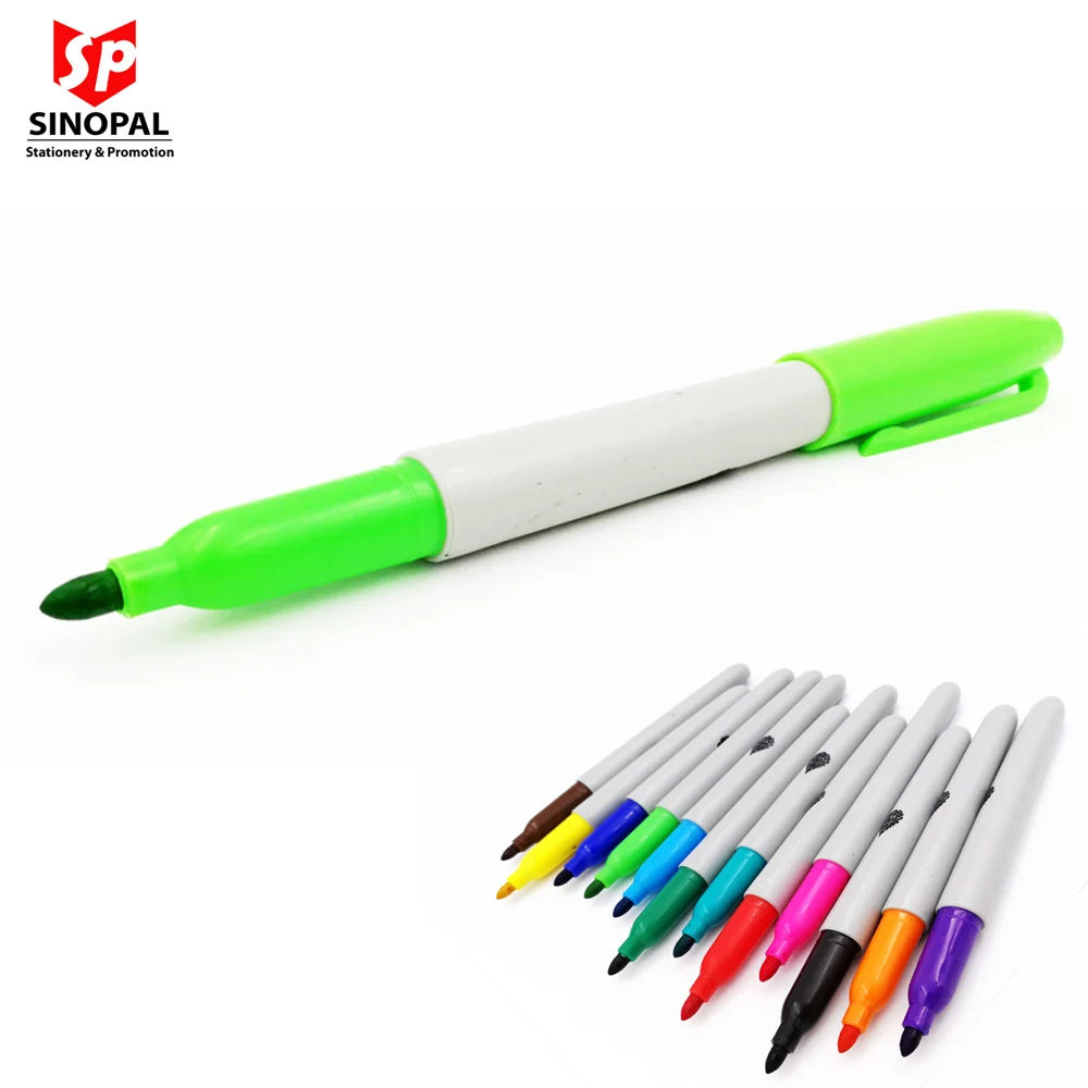 Hot Sell 12 colors pack sharpie Marker Pen