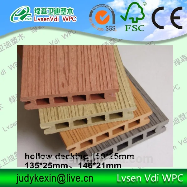 эко- твердых wpc настилов