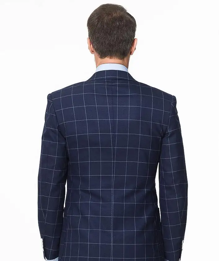 Factory supply 100% wool excellent quality fabric blazer wool men suits, made to measure pant coat design men business suits