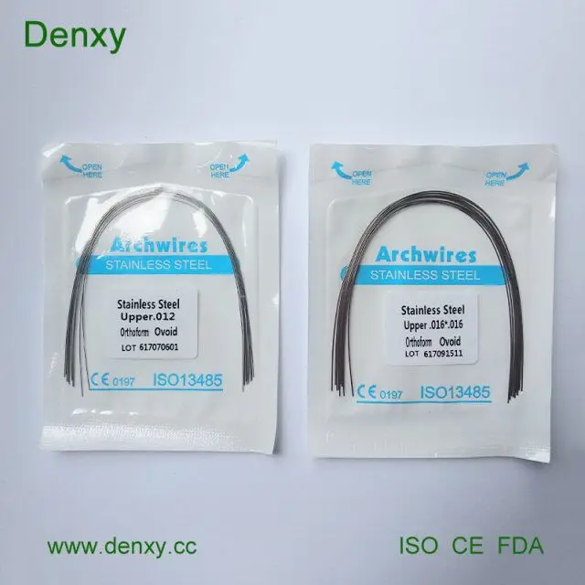 
Denxy Dental dental product CE rectangular / round arch wire orthodontic 