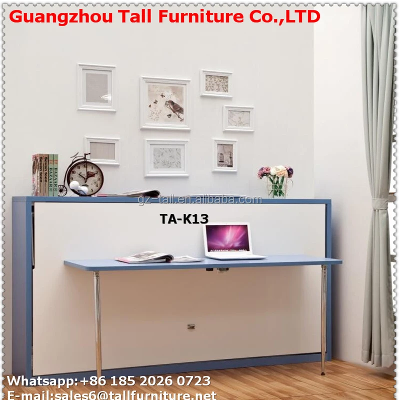 Смарт жилплощадь скрытая настенные кровать/мерфи кровать