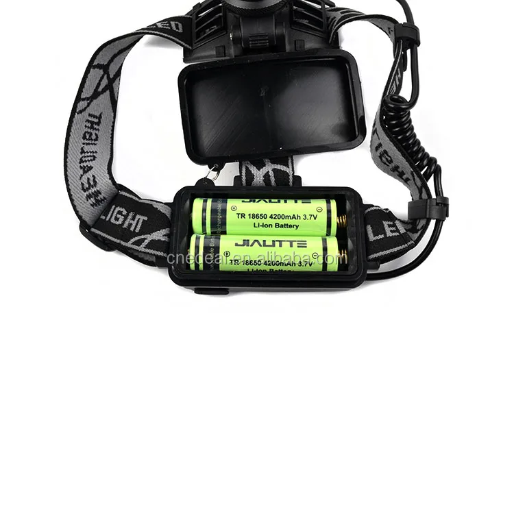 
Jialitte H017 Outdoor Waterproof COB Led Headlight Aluminum Dual Light Sources CREES T6 Rechargeable LED Headlamp 