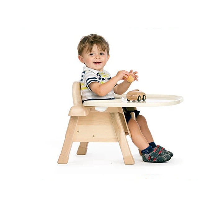 2018 new style Professional baby feed chair wooden furniture free baby high chair for promotion in china