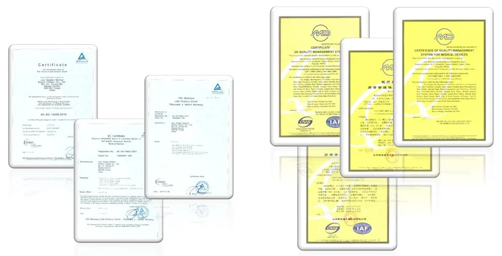 
Titanium hip prosthesis femoral stem with double coating prosthetic component 