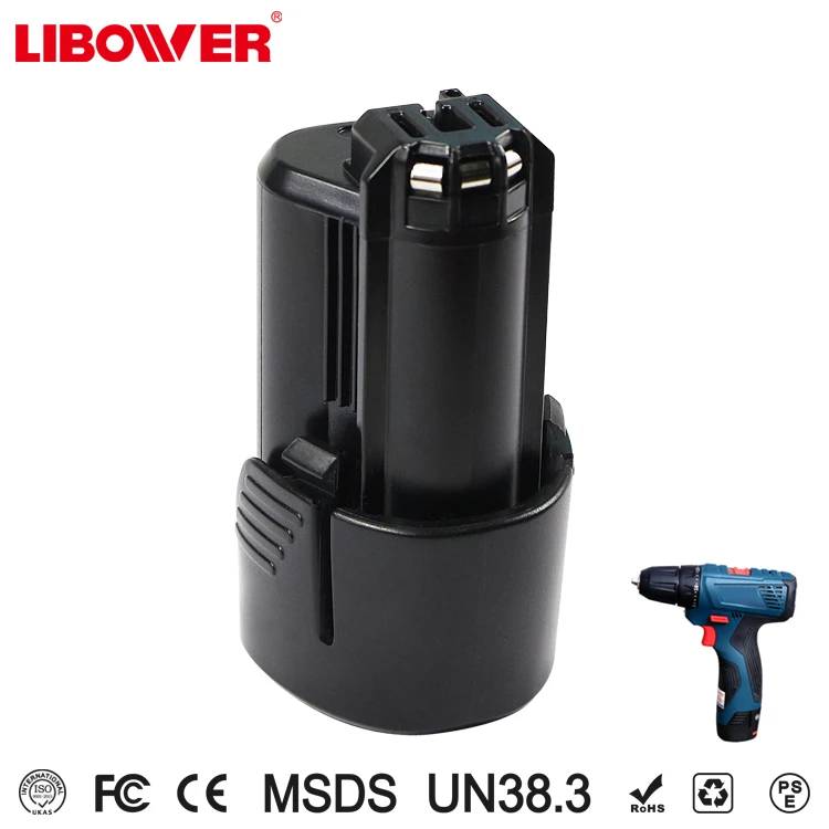 for Boschs Drill 18650 Rechargeable Li-ion BAT411 10.8V Rechargeable Power Tool Battery