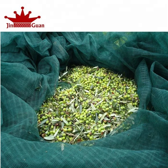 Green Color  plastic agriculture olive netting from China rete antispina olive harvest net